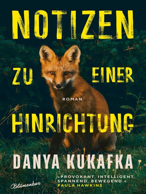 Title details for Notizen zu einer Hinrichtung by Danya Kukafka - Available